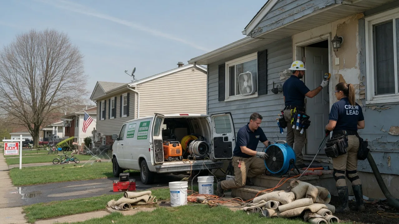 Flood Cleanup in Fogelsville, PA near me