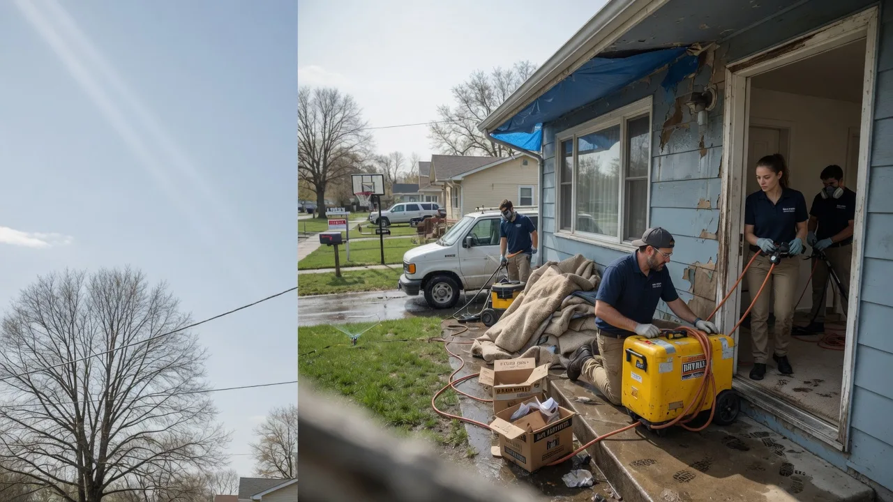 Basement Flood Cleanup in Fogelsville, PA near me